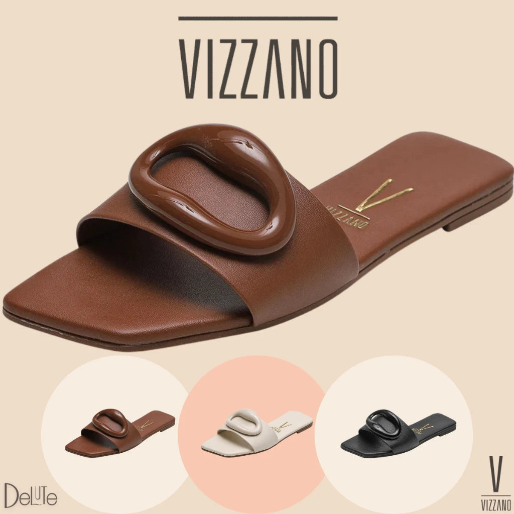 👡 Rasteirinha Feminina Vizzano – Elegância, Conforto e Leveza para o Seu Dia ✨