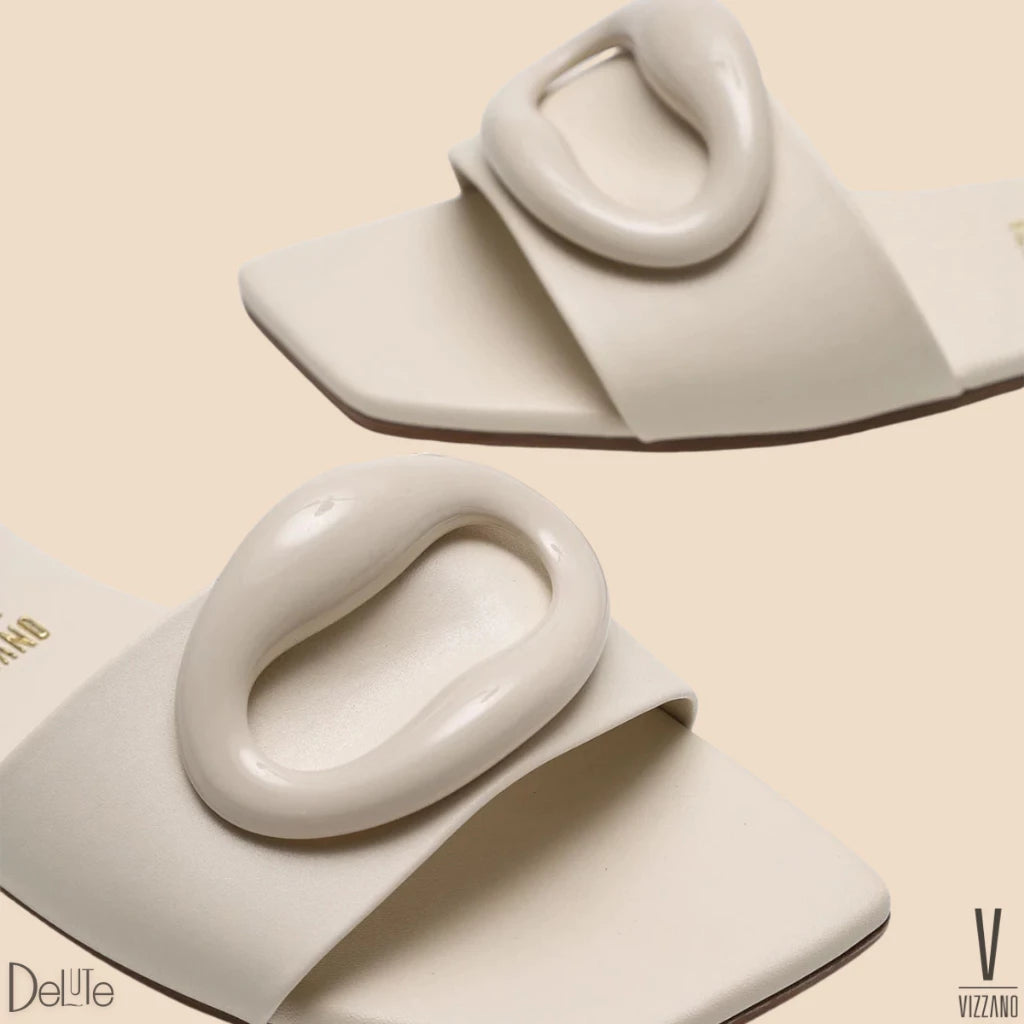 👡 Rasteirinha Feminina Vizzano – Elegância, Conforto e Leveza para o Seu Dia ✨