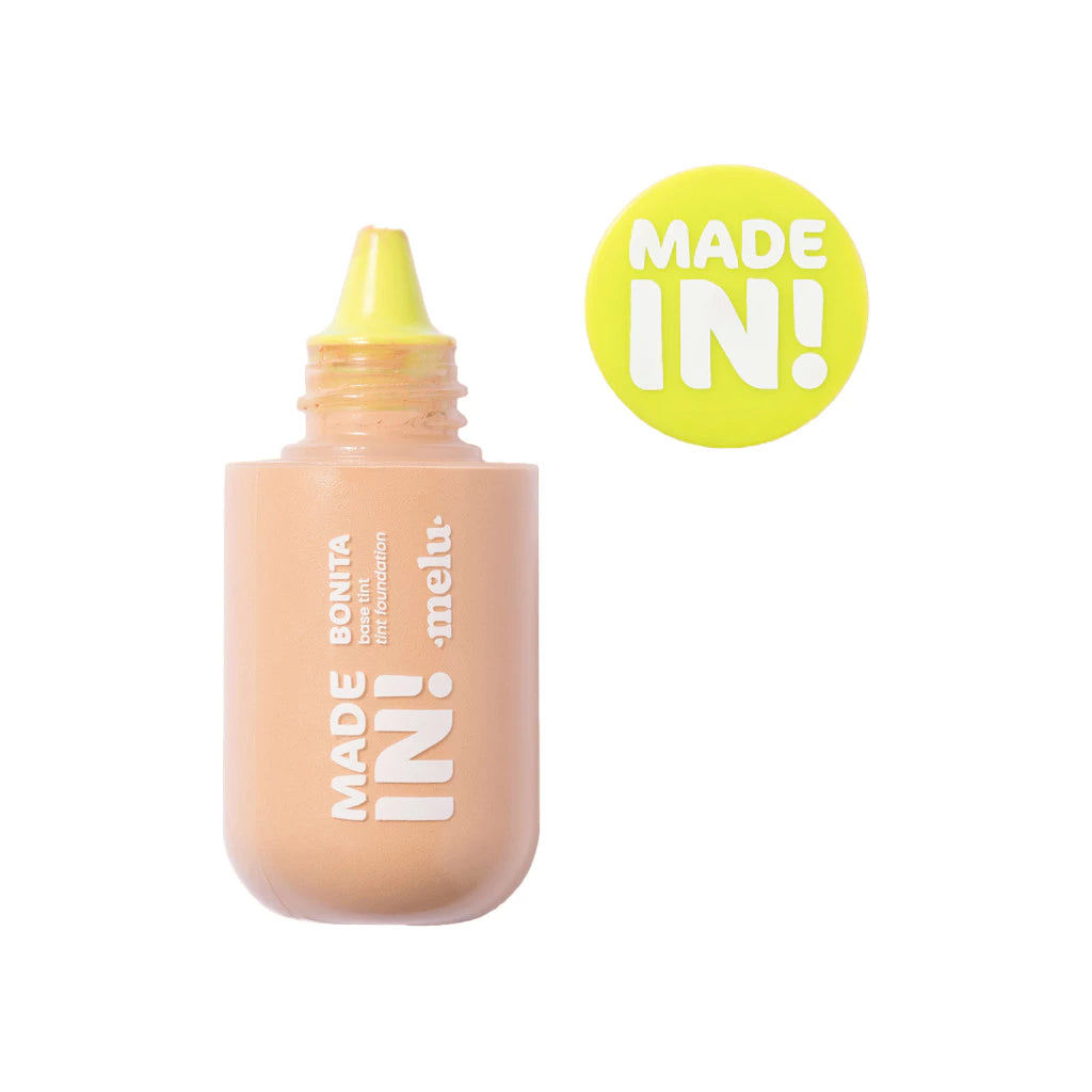 Base Tint Ruby Rose Melu – Cobertura Natural e Pele Radiante ☀️