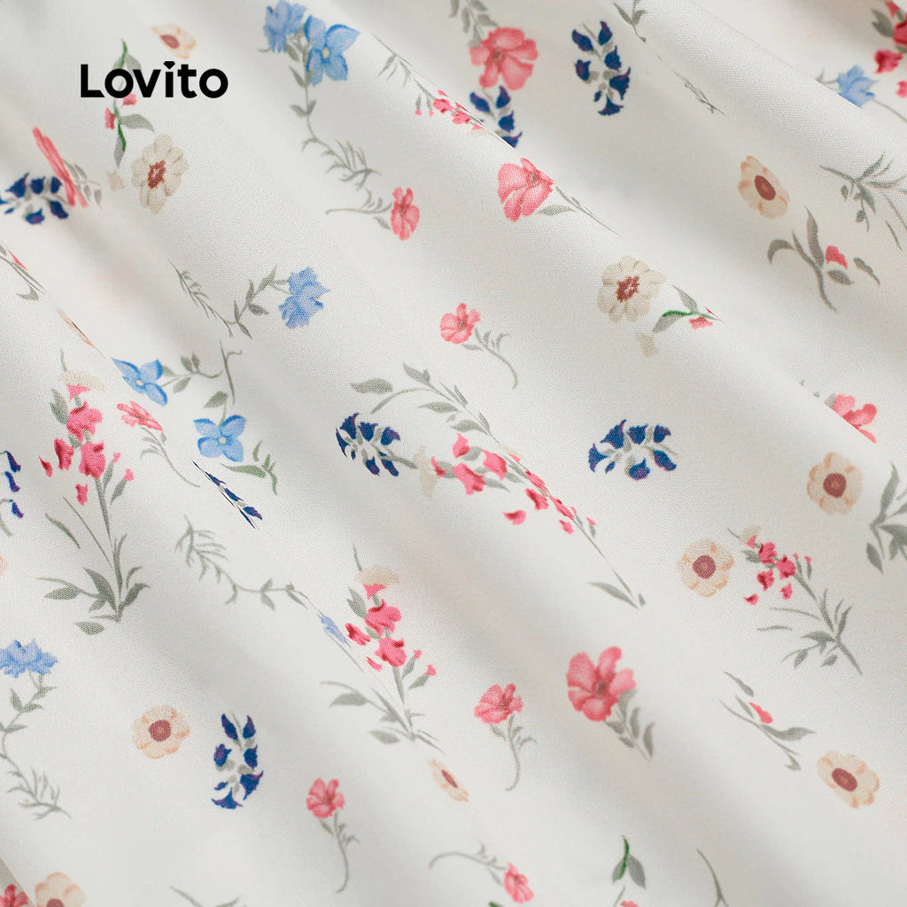 Vestido Longo Lovito – Elegância, Conforto e Movimento em Cada Passo ✨